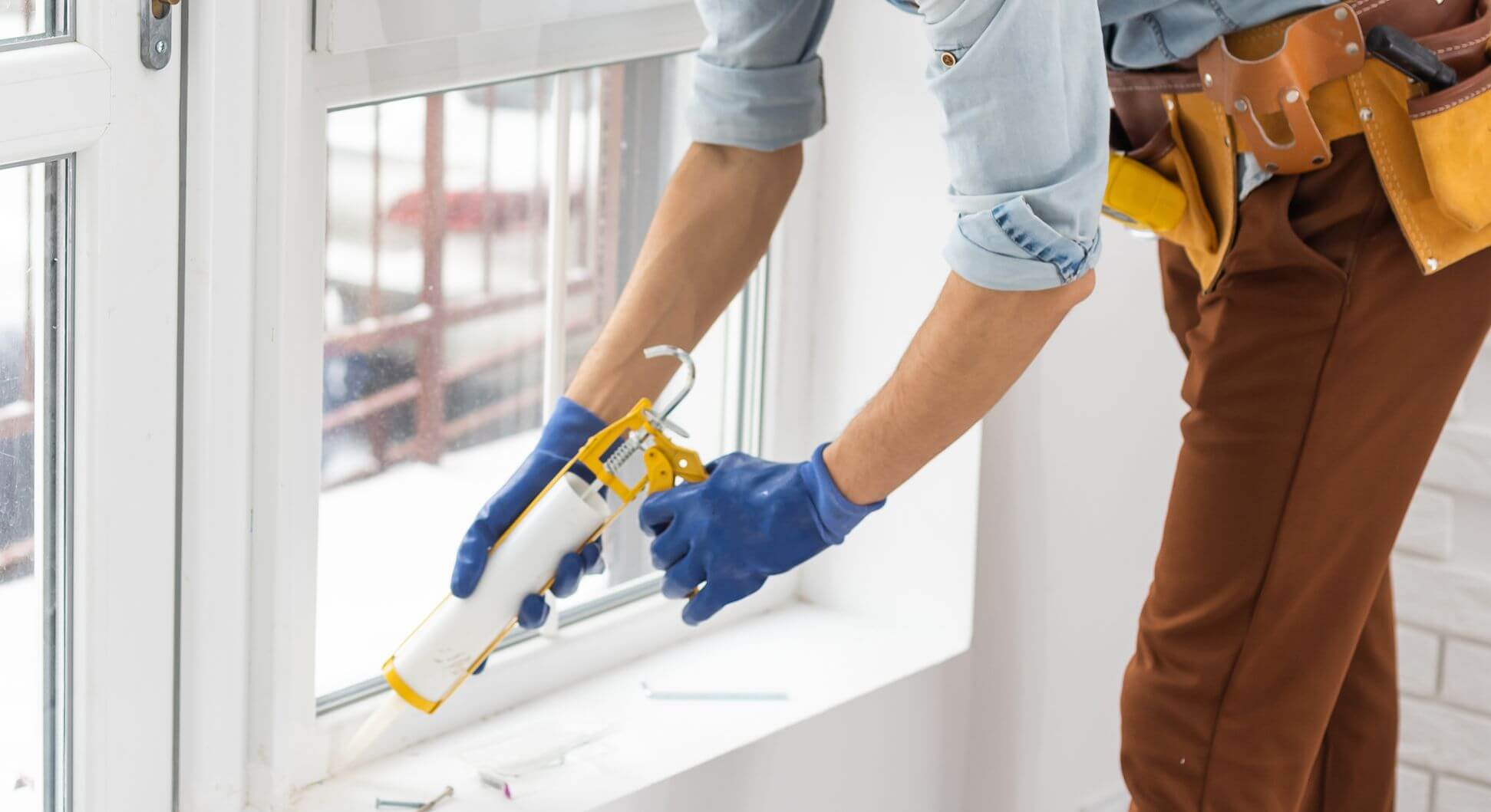 Commercial sealing services protecting the exterior surfaces of a building